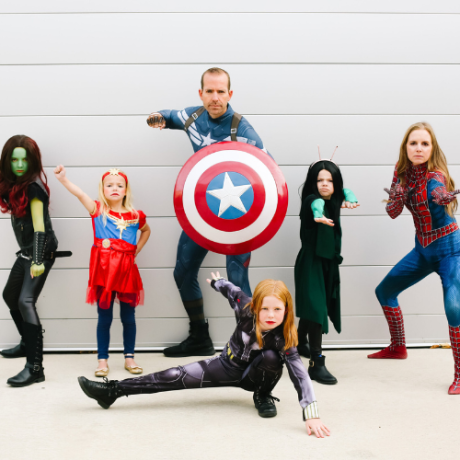 Avengers Family -Halloween Costume